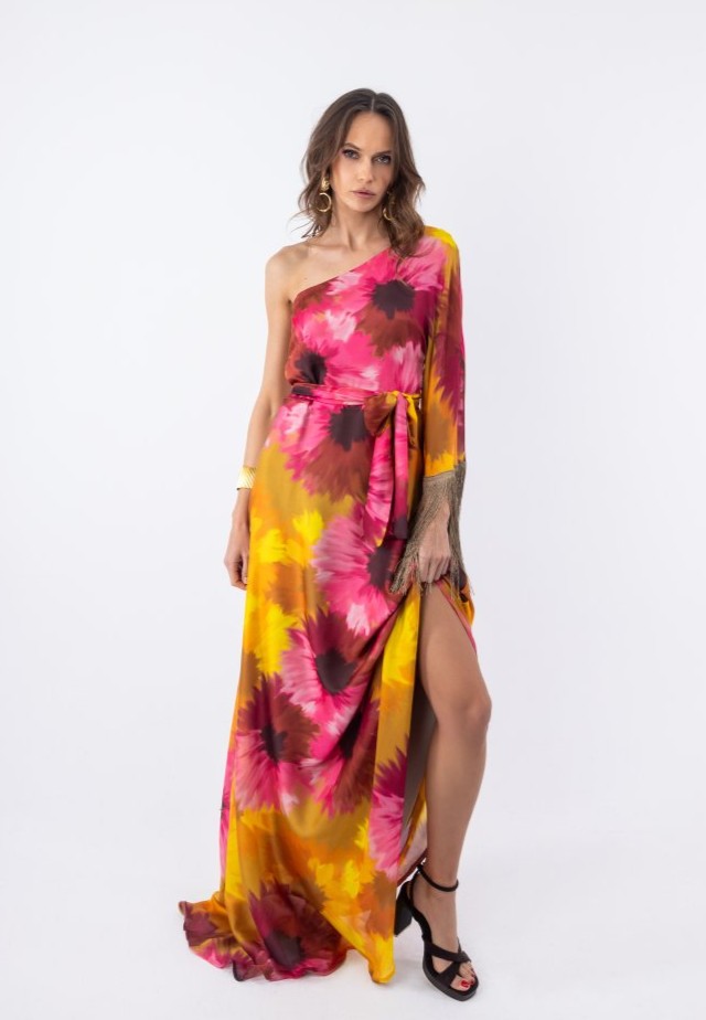 gunaikeio maxi forema one shoulder roz emprime me zoni kai aerini grammi (3)